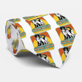 Reddingshond en kat stropdas (Opgerold)