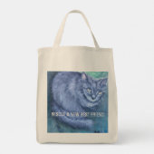Reddingshond en Kat Tote Bag (Achterkant)
