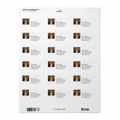 reddingshond etiket (Full Sheet)