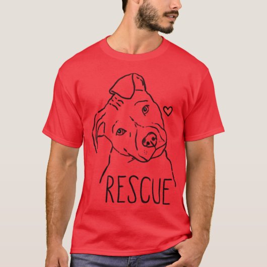 Reddingshond jongen t-shirt (Voorkant)