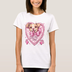 Reddingshond mama – Trots adoptie moeder ontwerp T-shirt