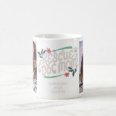 Reddingshond moeder 2 foto koffiemok (Center)