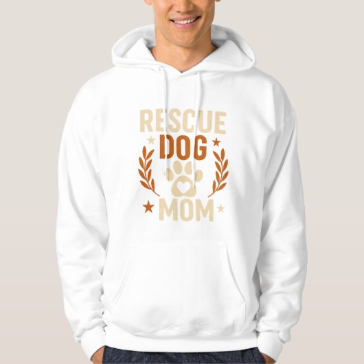 Reddingshond Moeder Hoodie (Voorkant)