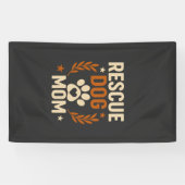 Reddingshond Moeder Spandoek (Horizontaal)