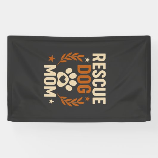 Reddingshond Moeder Spandoek (Horizontaal)