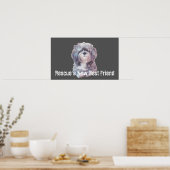 Reddingshond Poster (Keuken)