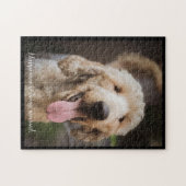 Reddingshond standaard poedel puzzel legpuzzel (Horizontaal)