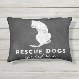 Reddingshonden hier  karton buitenkussen