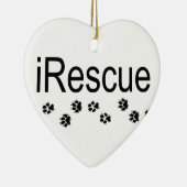 Reddingshonden Keramisch Ornament (Rechts)