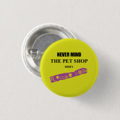 Reddingshonden, Punk parodie Ronde Button 3,2 Cm (Voorkant /achterkant)
