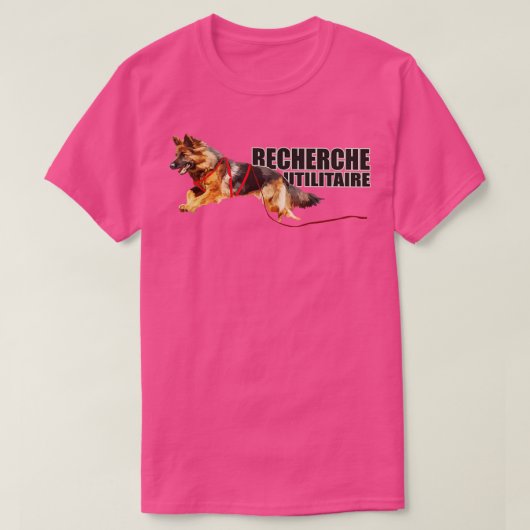Reddingshonden T-shirt (Design voorkant)
