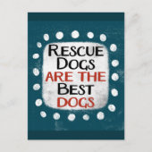Reddingshonden zijn het beste Briefkaart (Voorkant)