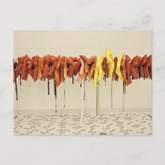 Reddingsjassen Briefkaart (Voorkant)