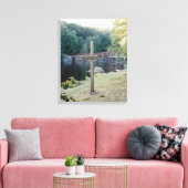 Reddingskruis Canvas Afdruk (Insitu (Woonkamer))