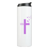 Reddingskruis met duiven thermosbeker (Gedraaid links)