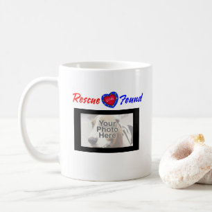 Reddingsliefde gevonden koffiemok