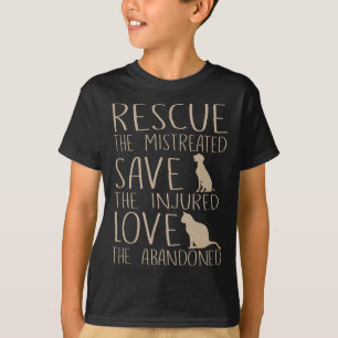 Reddingsliefde voor dieren - Kute Animal Rescue Do T-shirt