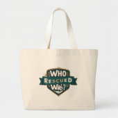 Reddingsliefdesverhaal Grote Tote Bag (Voorkant)