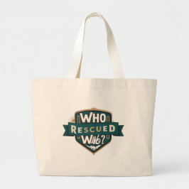 Reddingsliefdesverhaal Grote Tote Bag