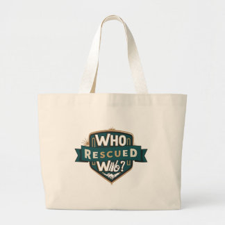 Reddingsliefdesverhaal Grote Tote Bag
