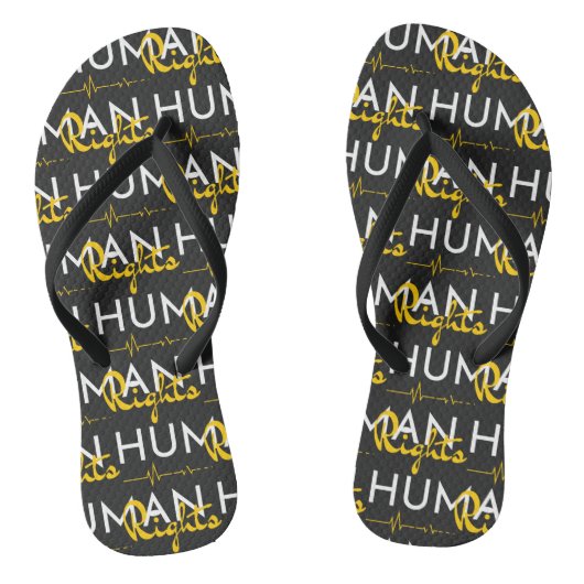 Reddingslijn voor de Rechten van de Mens Teenslippers (Voetbed)