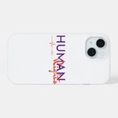 Reddingslijn voor Mensenrechten iPhone 15 Case (Achterkant horizontaal)