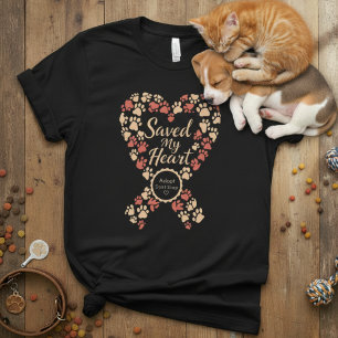 Reddingslint Hart — Adopt Don’t Shop T-shirt