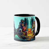 Reddingsmissie: Robots en de verloren Teddybeer Mok (Voorkant rechts)