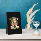 Reddingsontwerp voor kat voor dierenredder fotoplaat (Zijkant)