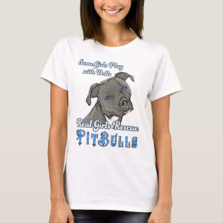 Reddingspit bulls voor echte meisjes t-shirt