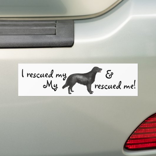 Reddingsplatte reddingsophaalservice bumpersticker (Op auto)