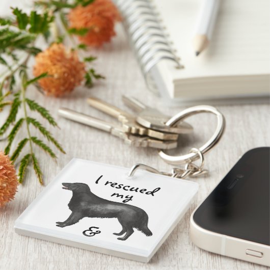 Reddingsplatte reddingsophaalservice sleutelhanger (Voorkant Rechts)