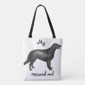 Reddingsplatte reddingsophaalservice tote bag (Achterkant)