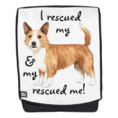 ReddingsPortugese Podengo Pequeno Rugtassen (Voorkant)