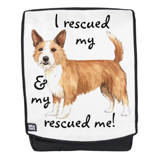 ReddingsPortugese Podengo Pequeno Rugtassen (Voorkant)