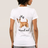 ReddingsPortugese Podengo Pequeno T-shirt (Achterkant)