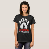 Reddingsrechten van dierenactivisten t-shirt (Voorkant volledig)