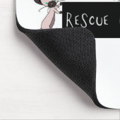 Reddingsregel voor katten! muismat (Hoek)