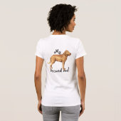 Reddingsservice Chesapeake Bay Retriever T-shirt (Achterkant volledig)