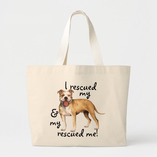 Reddingstang bulksgewijs grote tote bag (Voorkant)
