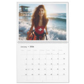 Reddingsteam op het strand kalender (Jan 2026)
