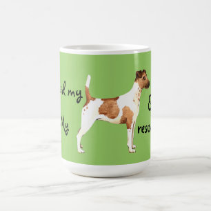 Reddingsvlotte fox Terrier Koffiemok