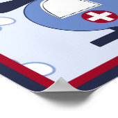 Reddingsvoertuig #3 Helikopter Poster/Afdruk Poster (Hoek)