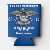 Reddingsvrijwilliger Koelbox Blikjeskoeler (Voorkant)