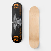 Reddingsvrijwilliger Persoonlijk Skateboard (Voorkant)