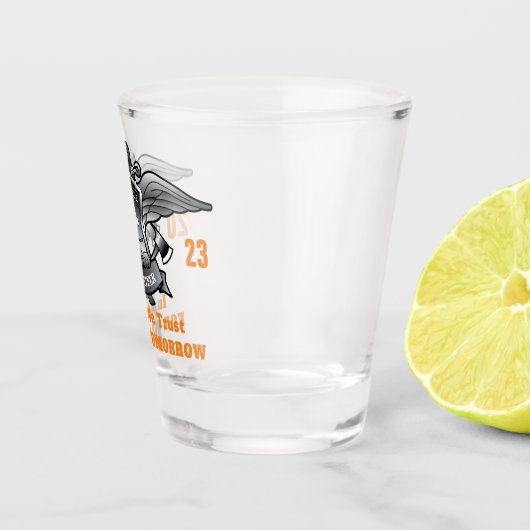 Reddingsvrijwilliger Shot Glas (Rechts)