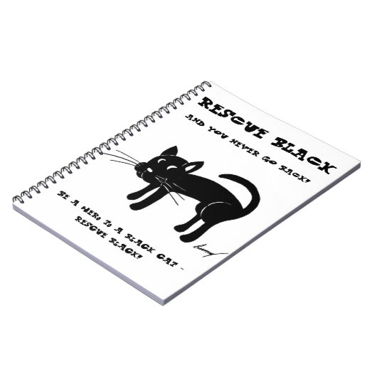 Reddingszwart Notitieboek (Linkerzijde)