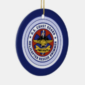 Reddingszwemmer voor kustwacht keramisch ornament (Rechts)