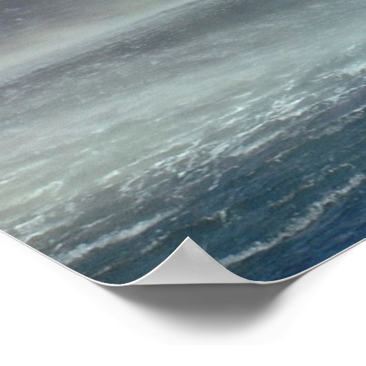 Reddingszwemtraining kustwachtdienst poster (Hoek)