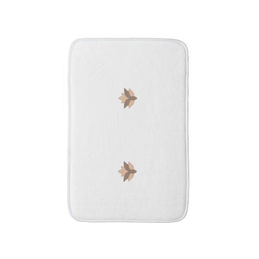 Reddisch Oranje, Oranje Badmat (Voorkant Verticaal)